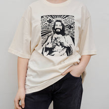 Načíst obrázek do prohlížeče Galerie, tricko Jezis, t-shirt Jesus, screen print Jesus