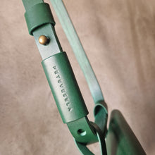 Load image into Gallery viewer, vegetable tanned leather, leather bag, sustainable brand, vegetable leather, ledvinka 02, leather craft, green leather