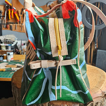 Load image into Gallery viewer, backpack, airplane bag, upcyklace, batoh do letadla, příruční zavazadlo, freedom, recyklace materialu, sustainable brand,