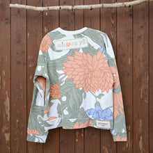 Načíst obrázek do prohlížeče Galerie, upcycling fashion, upcycling from prague, upcycling clothing, upcycling sweater, Jesus screen print patch, Jesus screen print, upcycling brand, upcycling with love, upcyklovaný svetr, upcyklace s laskou, sitotisk Jezis, svetr s potiskem, upcyklovaná móda, upcyklovana moda,