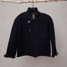 Načíst obrázek do prohlížeče Galerie, upcycling fashion, upcycling from prague, upcycling clothing, upcycling sweater, Jesus screen print patch, Jesus screen print, upcycling brand, upcycling with love, upcyklovaný svetr, upcyklace s laskou, sitotisk Jezis, svetr s potiskem, upcyklovaná móda, upcyklovana moda,