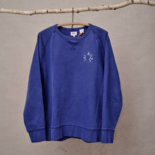 Load image into Gallery viewer, upcycling fashion, upcycling from prague, upcycling clothing, upcycling sweater, Jesus screen print patch, Jesus screen print, upcycling brand, upcycling with love, upcyklovaný svetr, upcyklace s laskou, sitotisk Jezis, svetr s potiskem, upcyklovaná móda, upcyklovana moda,