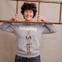 Načíst obrázek do prohlížeče Galerie, upcycling fashion, upcycling from prague, upcycling clothing, upcycling sweater, Jesus screen print patch, Jesus screen print, upcycling brand, upcycling with love, upcyklovaný svetr, upcyklace s laskou, sitotisk Jezis, svetr s potiskem, upcyklovaná móda, upcyklovana moda,