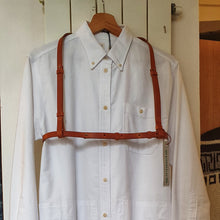 Načíst obrázek do prohlížeče Galerie, ruční výroba, handmade leather good, z kůže, kožené Body harness, kožené kšandy, vegetable leather, třísločiněná kůže
