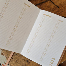 Načíst obrázek do prohlížeče Galerie, diary 2023, leather diary 2023, hand made diary 2023, kožený diář 2023, ručně vyrobený kožený diář 2023, kožený diář,