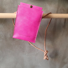 Load image into Gallery viewer, LEATHER MOBILE CASE